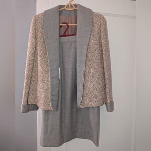 Vintage Two Piece Skirt and Jacket Set